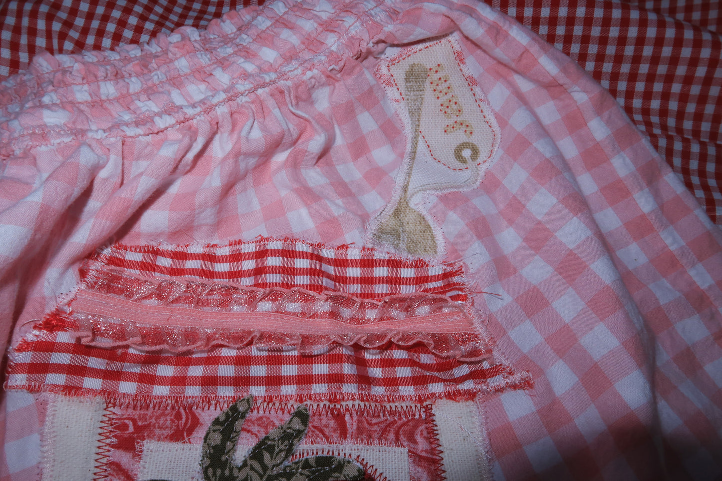 picnic essentials skirt (upcycled)