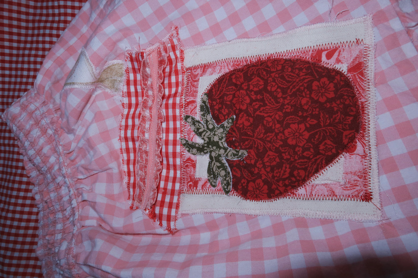 picnic essentials skirt (upcycled)