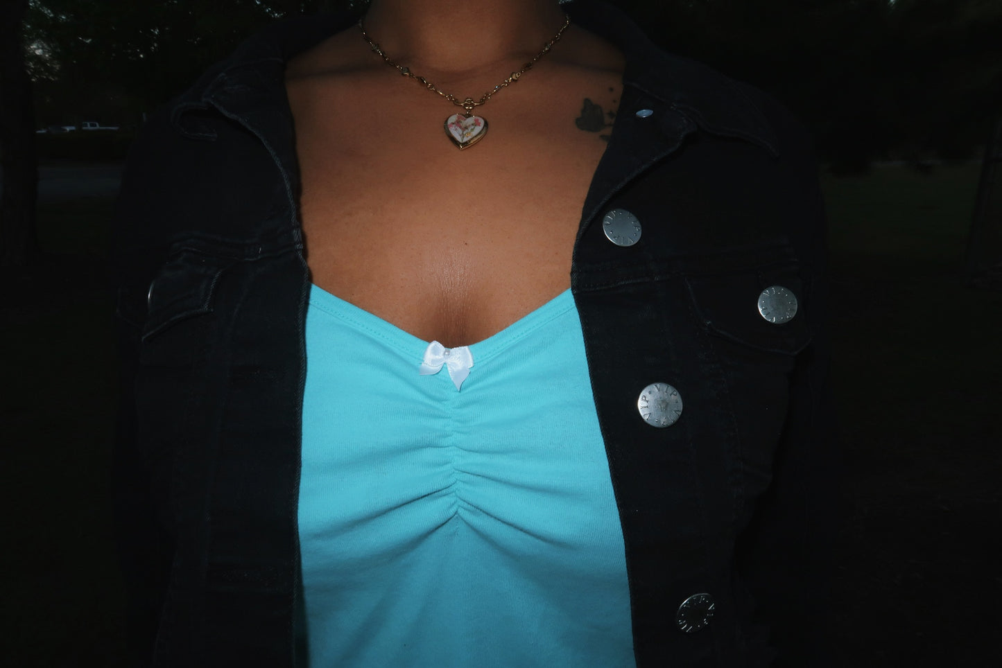 the emma top - upcycled top from the thrift!