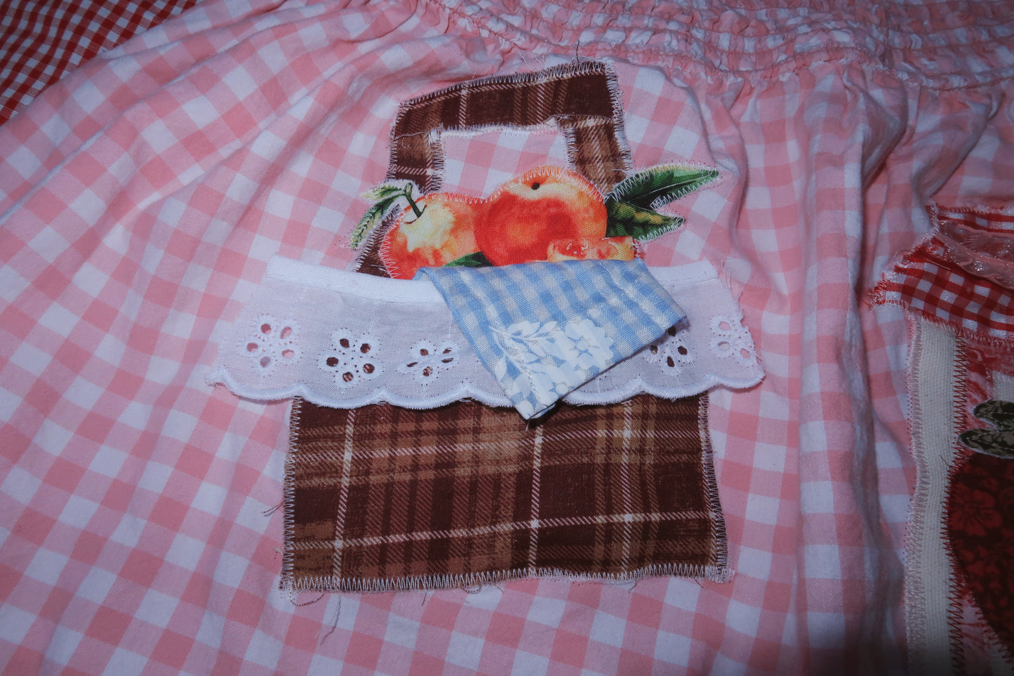 picnic essentials skirt (upcycled)