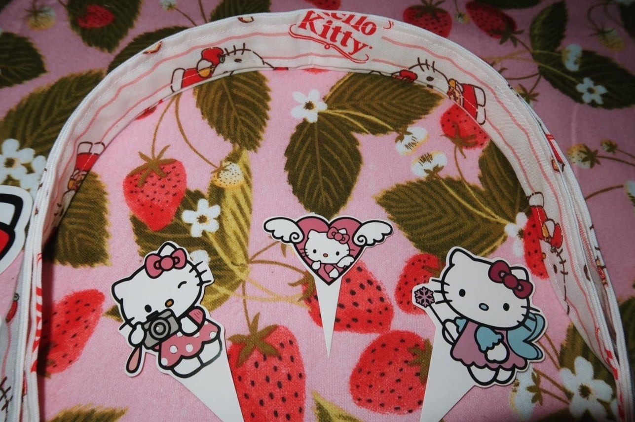 hello kitty desserts - cotton tote bag