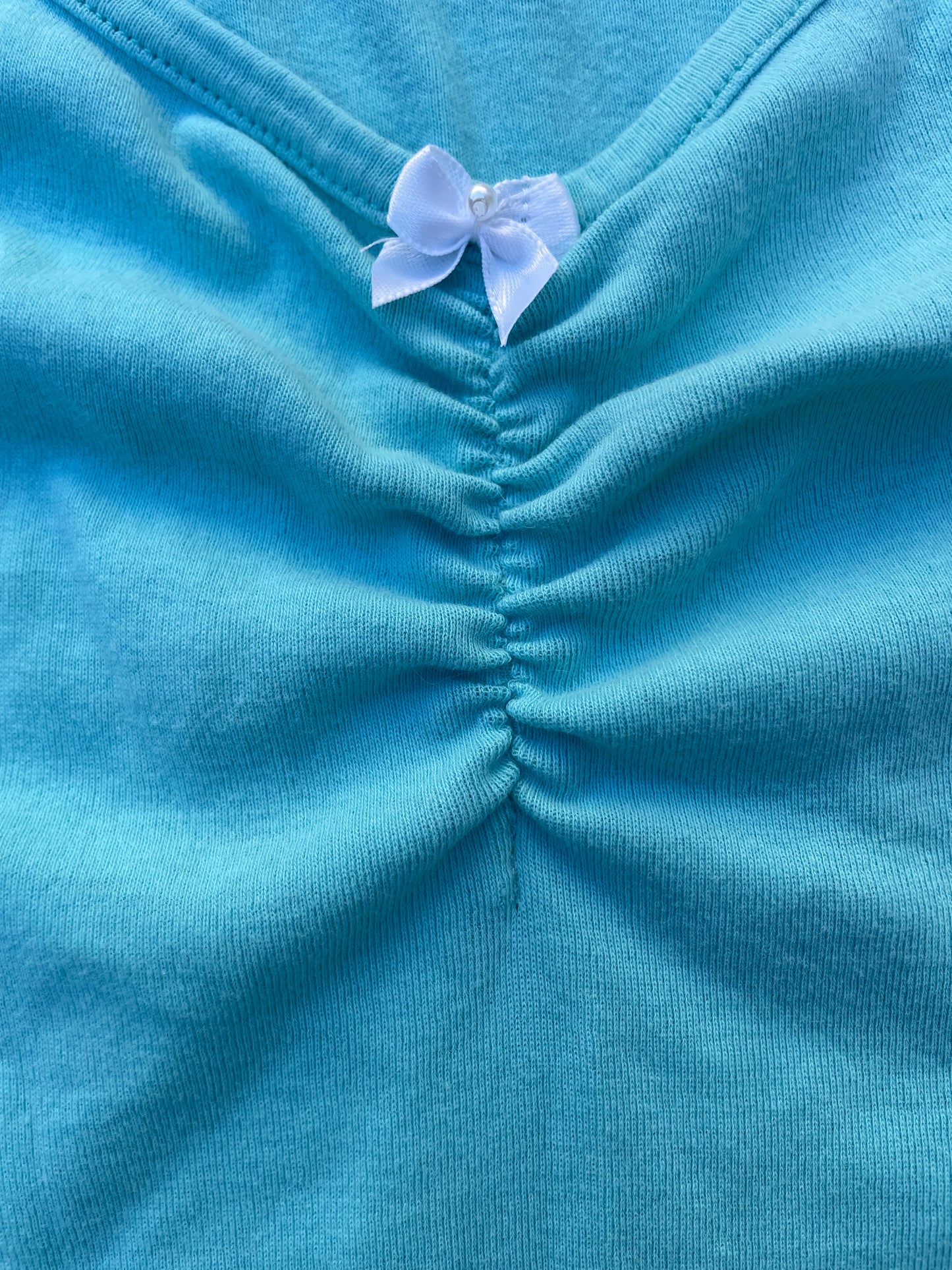 the emma top - upcycled top from the thrift!