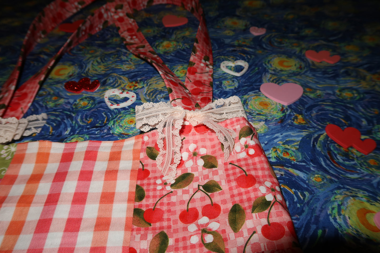 the "y2k desktop wallpaper" tote - reversible patchwork tote
