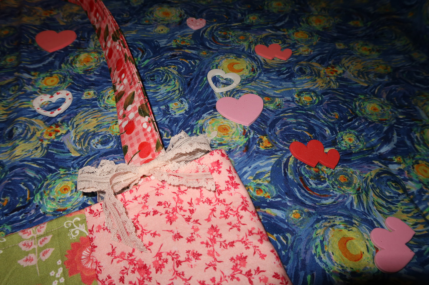 the "y2k desktop wallpaper" tote - reversible patchwork tote