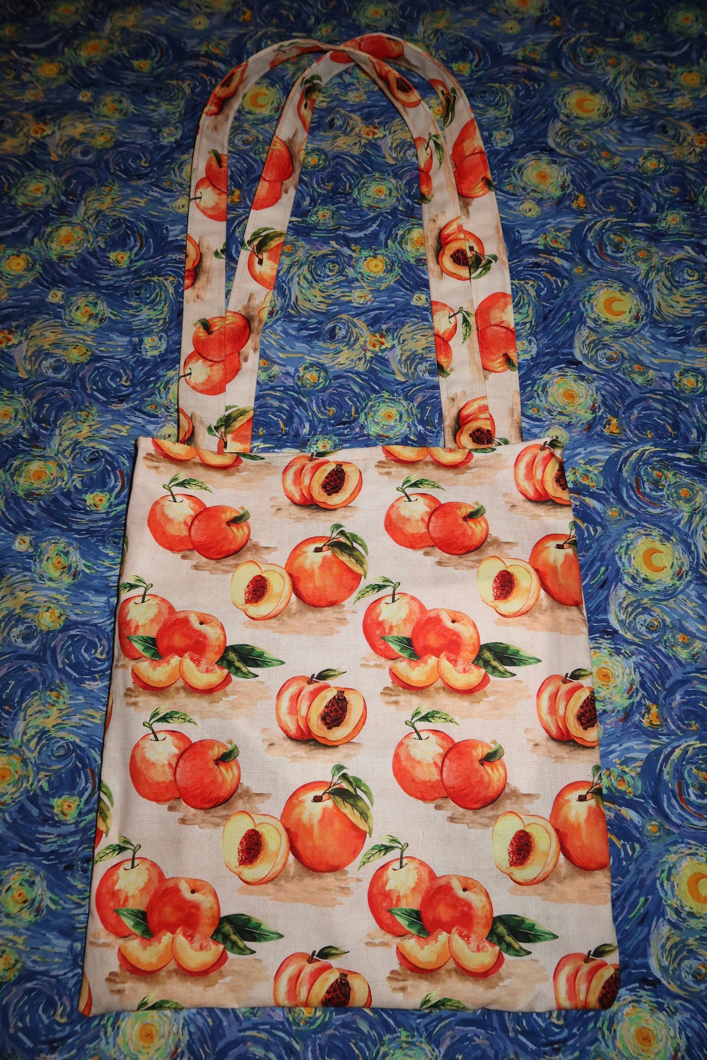 the orchard tote - reversible patchwork tote bag