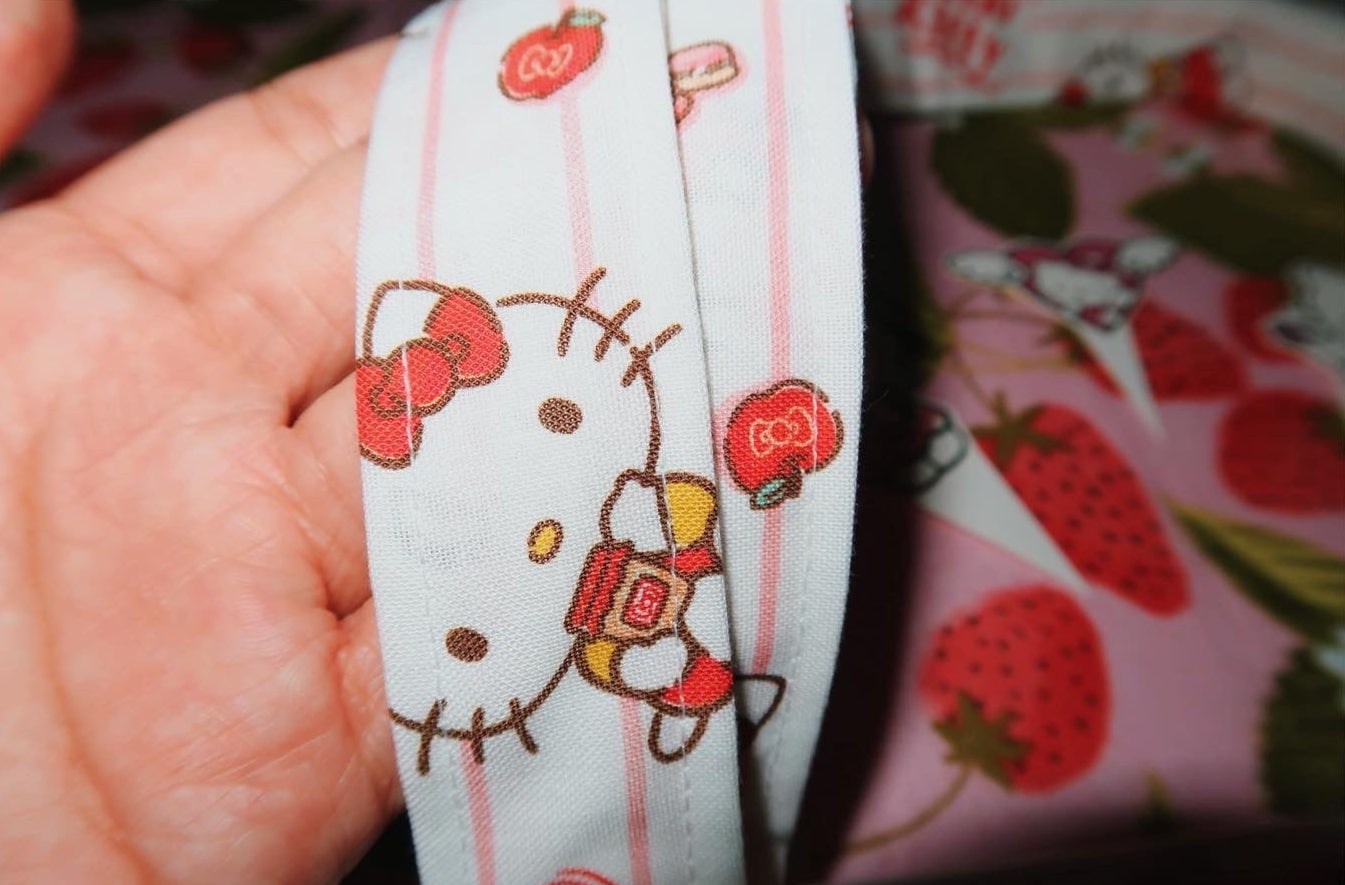 hello kitty desserts - cotton tote bag