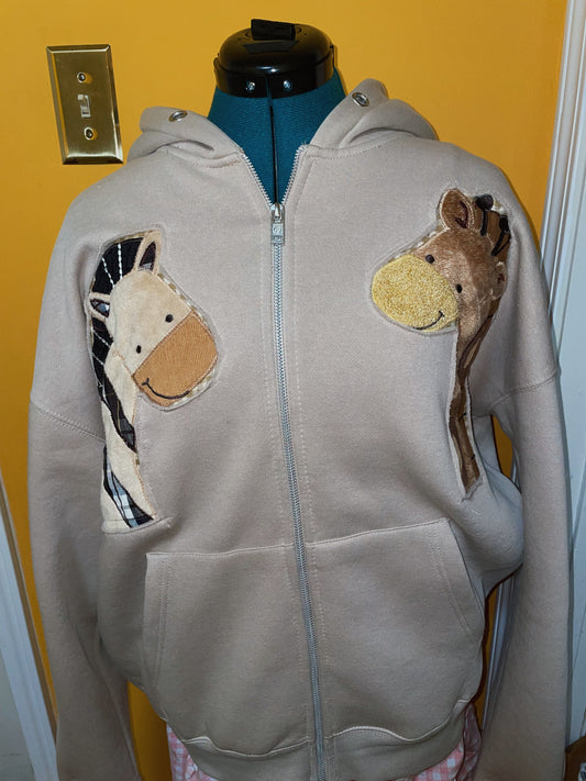 animal besties hoodie