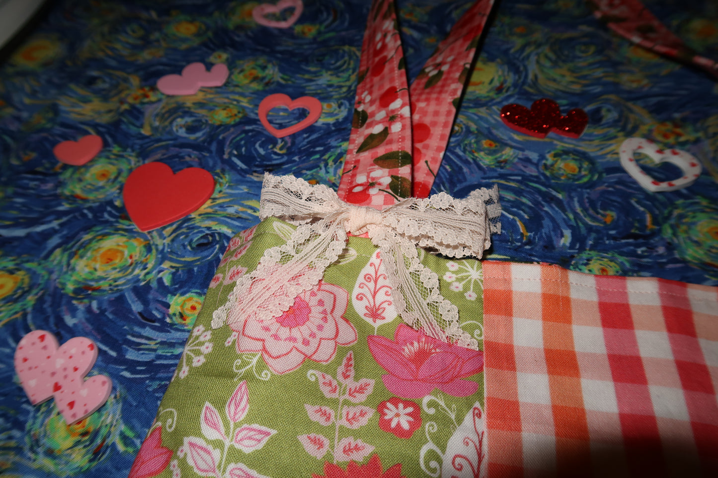 the "y2k desktop wallpaper" tote - reversible patchwork tote